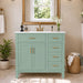 Modern Bathroom Vanity With Sink, Soft Close Doors, 4 Storage Drawers Hearth and Haven