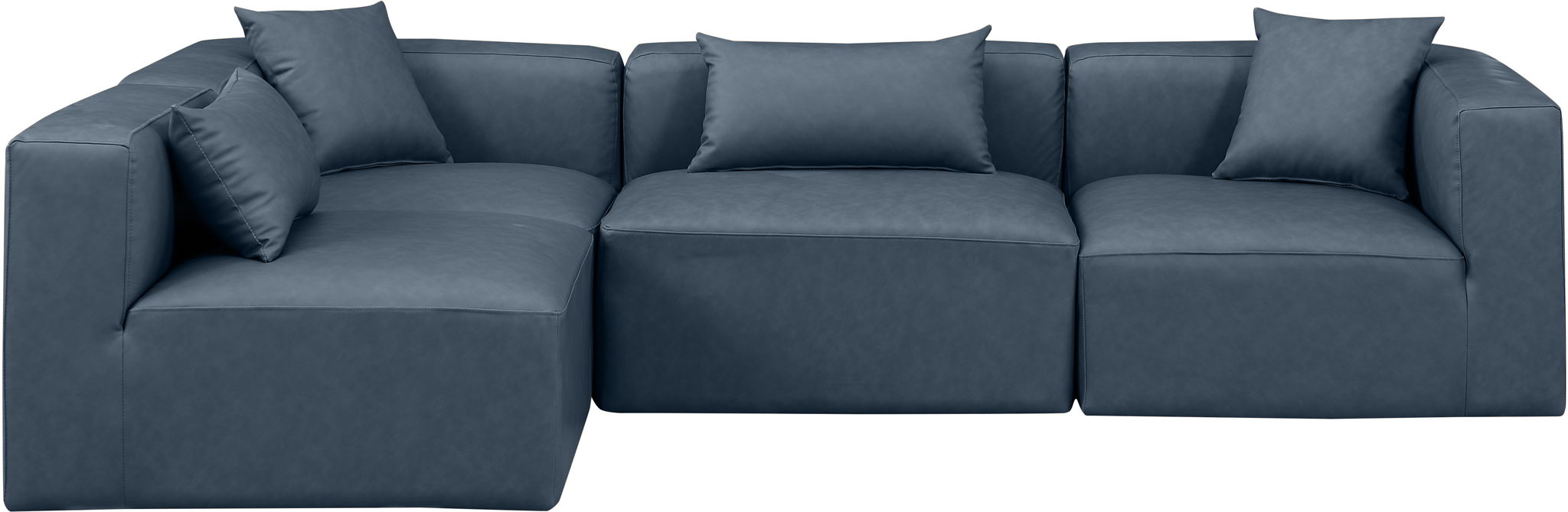 Cube - 4 Piece Modular Corner Sectional Meridian Furniture