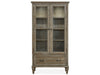 Lancaster - Door Bookcase - Dove Tail Gray Magnussen Furniture