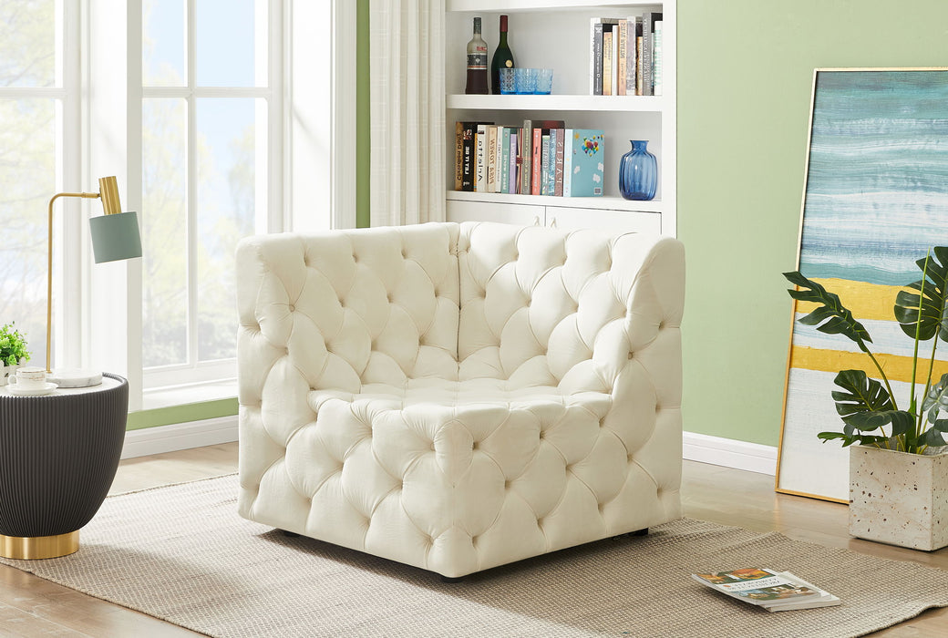 Tuft - Corner Chair Meridian Furniture