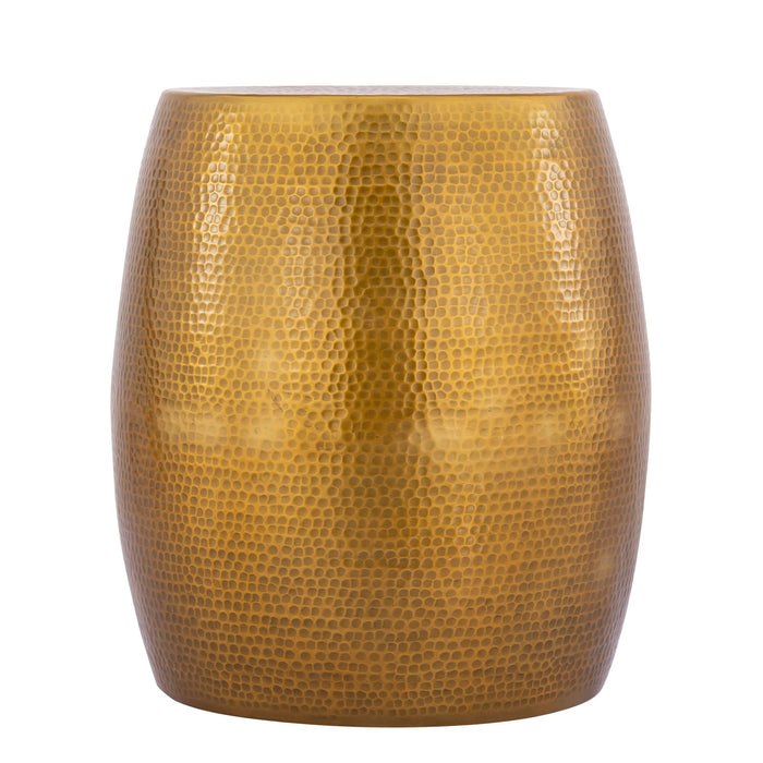 Et-201 - Oval End Table - Gold Matrix Furniture Group