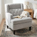 Modern Tufted Upholstered Accent Chair For Living Room Noble House