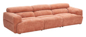 Alis - Modular Sectional - Orange Zuo Modern