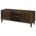 Jenine - 2 Door 60" TV Stand - Brown Furniture Max