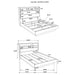 Edmondson - Bedroom Set With Bookcase Headboard Furniture Max