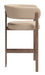 Ruge - Counter Stool (Set of 2) - Beige Zuo Modern