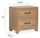 Coventry - Drawer Nightstand - Honey Wheat Magnussen Furniture