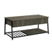 Contemporary Coffee Table, Lift Top, Rectangular 8th Street