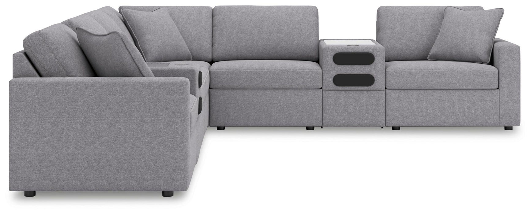 Modmax - Sectional - Granite Signature Design by Ashley®