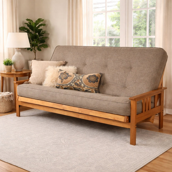 Westwood - Queen Size Futon Frame Sofa Home Essentials