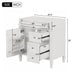 Bathroom Vanity With 2 Drawers And Tip-Out Drawer, Storage Cabinet Hearth and Haven