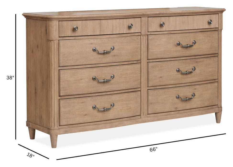Harmony Heights - Double Drawer Dresser Magnussen Furniture
