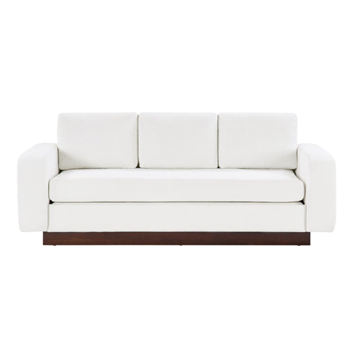 Modern 3 Seater Sofa, Living Room Couch Noble House