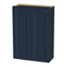 Shaker Wall Cabinet With Soft Close Hinges, Adjustable Shelves, Double Door Home Essentials