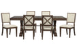 Jubilee - Extendable Trestle Dining Table Set Magnussen Furniture