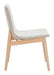 Raha - Dining Chair (Set of 2) - Gray / Whitewashed Zuo Modern