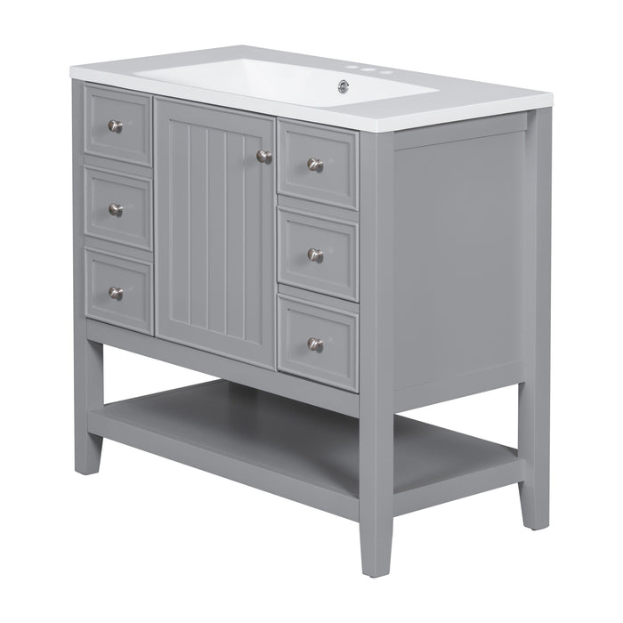Modern Bathroom Vanity With Sink Hearth and Haven