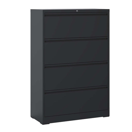 Premium Drawer Metal Lateral File Cabinet With Lock Home Essentials