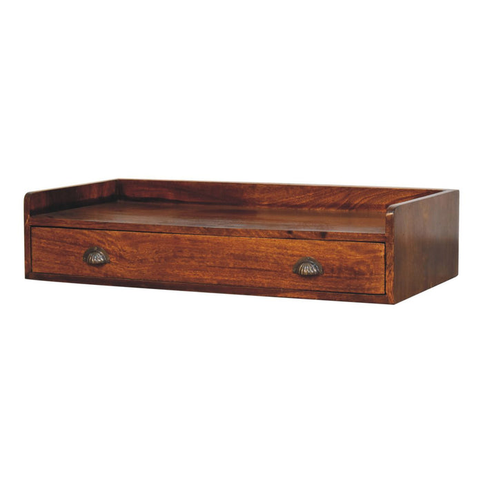 Belmont - Wall Mounted Console Shelf - Chestnut Artisan Furniture