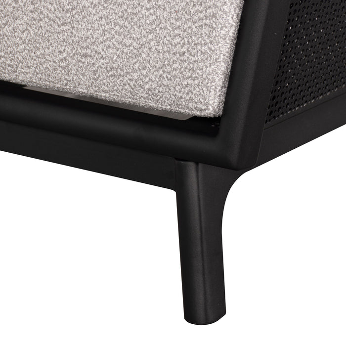 Sofa Set With Armrests - Black Home Essentials