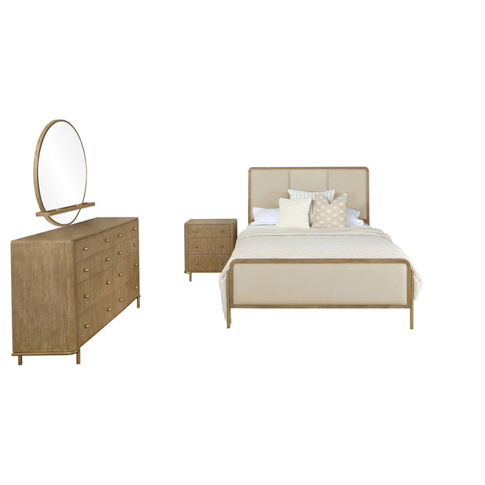 Benson - Eastern King Bedroom 4 Piece Set - Sand Furniture Max