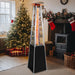 Pyramid 48, 000 Btu Propane Outdoor Heater With Detachable Wheels - Black / Silver Home Essentials