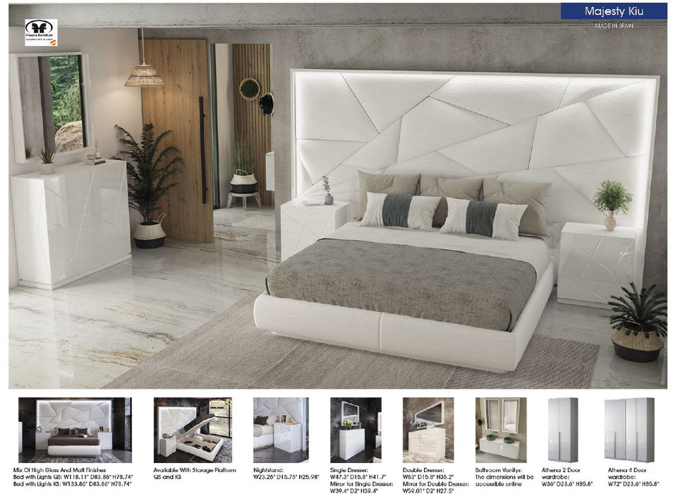 Majesty - Bed With Light Franco Spain