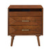 Nightstand With Charging Station, 2 Drawers And Open Shelf, USB / Type C Ports Home Essentials