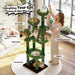 Cactus Cat Tree With Transparent Capsule Daily Nest