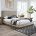 Emmet - Bed - Dark Brown Base Meridian Furniture