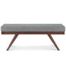 Chanelle - Mid-Century Ottoman Bench Simpli-Home