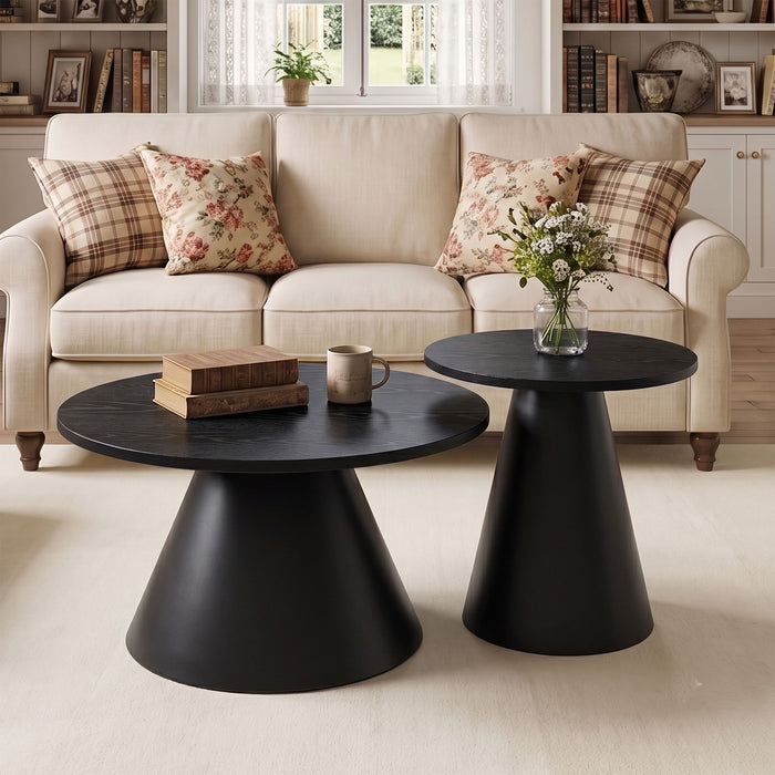 Modern Nesting Coffee Table Set For Living Room Home Essentials