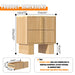 Nightstand With Charging Station And 2 Storage Drawers Home Essentials