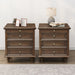 Farmhouse Nightstand With 4 Drawers Home Essentials