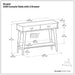 Draper - Console Table - Teak Simpli-Home