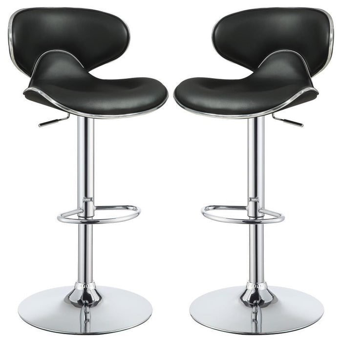 Edenton - Upholstered Adjustable Bar Stool (Set of 2)