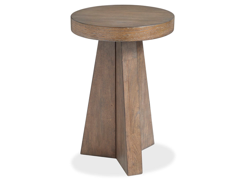 Lansbury - Round Accent End Table - Antique Wheat Magnussen Furniture