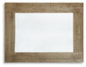 Waltleigh - Accent Mirror - Distressed Brown Signature Design by Ashley®