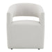 Libni - Arm Chair With Casters - Cream Linen ACME
