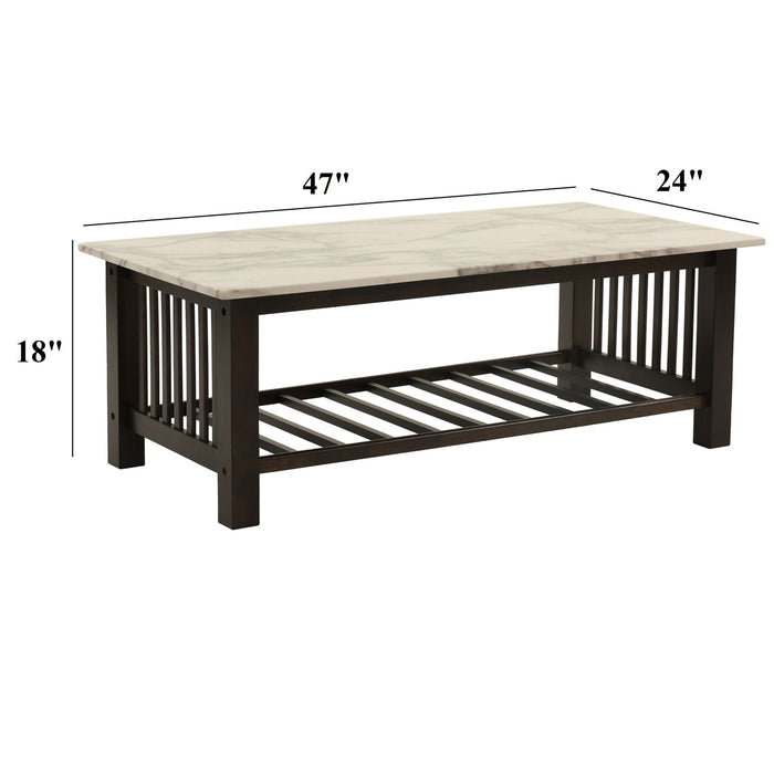 Table Open Storage Shelf Home Essentials
