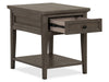 Paxton Place - Rectangular End Table - Dovetail Gray Magnussen Furniture