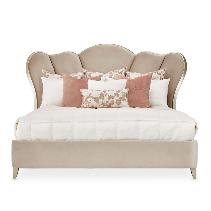 Villa Cherie - Channel Tufted Bed Michael Amini