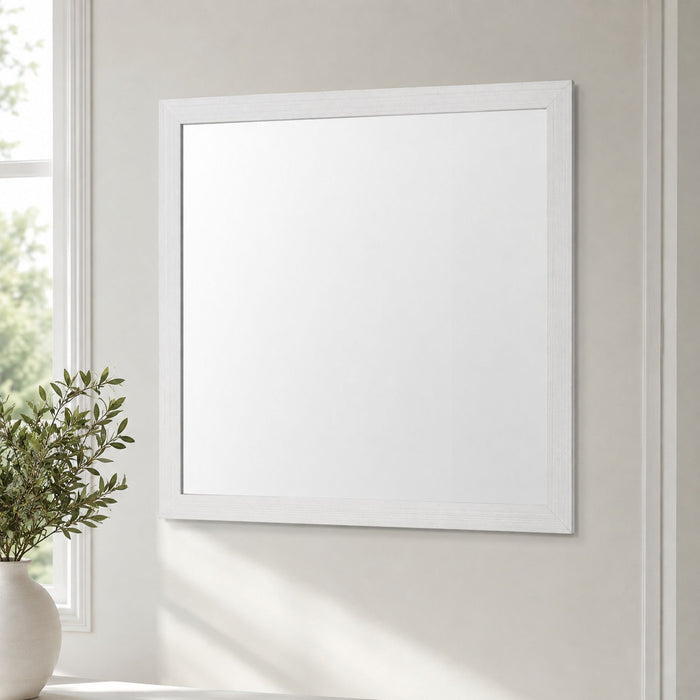 Casilda - Mirror - White Acme