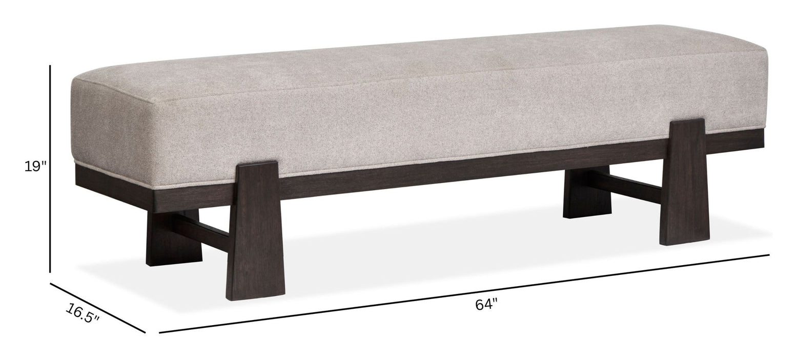 Tauren - Bench - Coffee Bean Magnussen Furniture