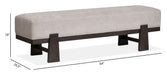 Tauren - Bench - Coffee Bean Magnussen Furniture
