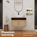 Bathroom Vanity & Art Sink, 2 Soft Close Doors, Float Mounting Design Home Essentials