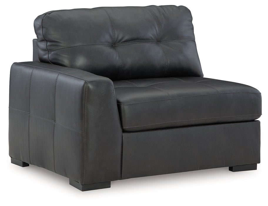 Brindley Pier - Laf Corner Chair - Fog Signature Design by Ashley®