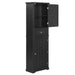 Tall Freestanding Bathroom Storage Cabinet With Drawer And Adjustable Shelf Hearth and Haven
