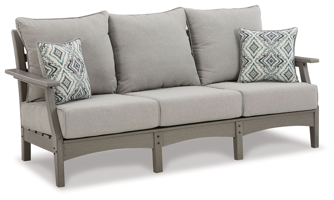 Visola - Sofa with Cushion - Gray Signature Design by Ashley®