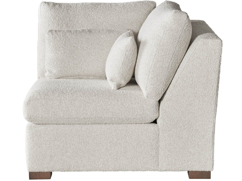 Modern U Choose / Luxe - Armless Corner Chair, Special Order - White